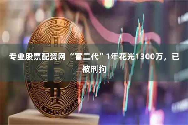 专业股票配资网 “富二代”1年花光1300万，已被刑拘